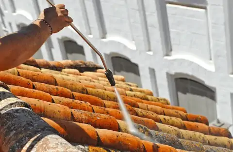 Nettoyage de toitures - Pleyben